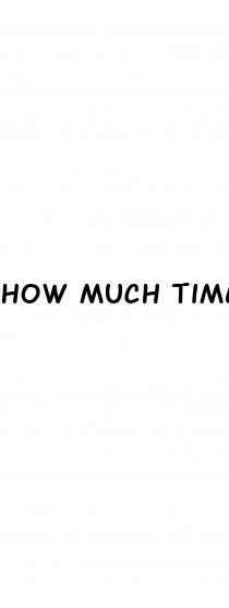 how much time it takes to cure erectile dysfunction
