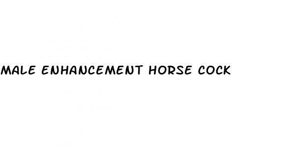 male enhancement horse cock