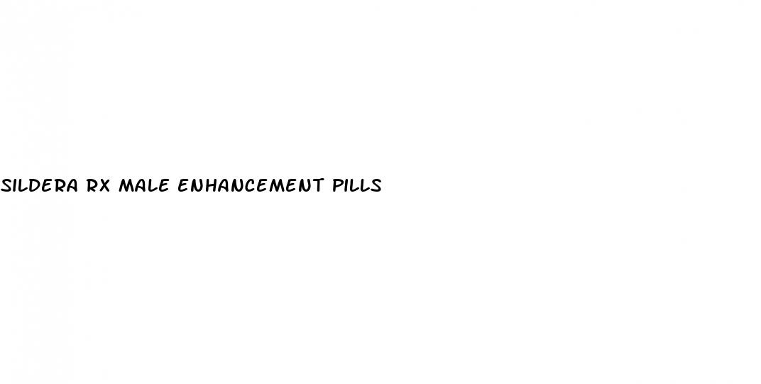 sildera rx male enhancement pills
