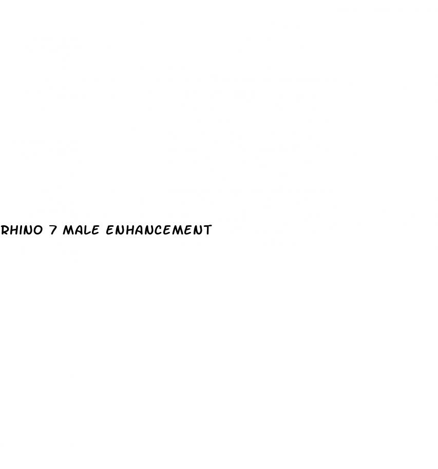 rhino 7 male enhancement