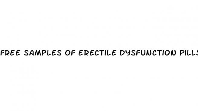 free samples of erectile dysfunction pills