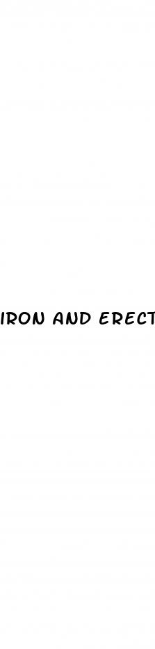 iron and erectile dysfunction