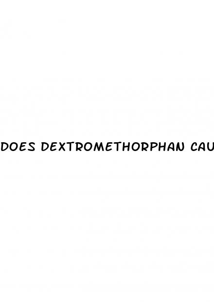 does dextromethorphan cause erectile dysfunction