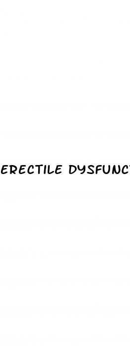 erectile dysfunction in females