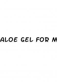 aloe gel for male enhancement