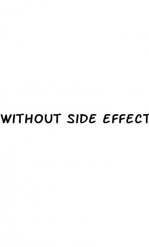 without side effects sex pills