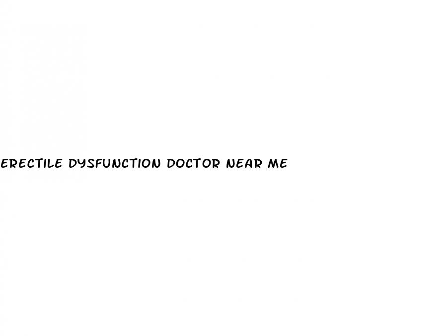 erectile dysfunction doctor near me
