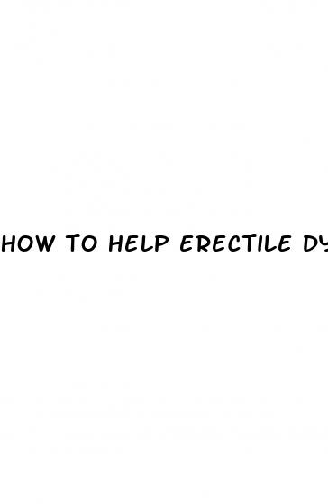 how to help erectile dysfunction without drugs