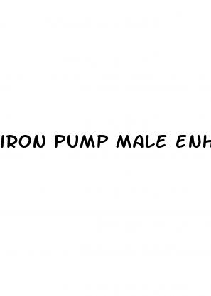 iron pump male enhancement formula
