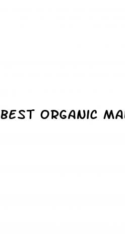 best organic male enhancement pills