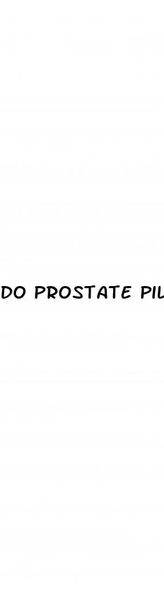 do prostate pills help ed