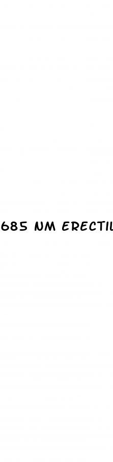 685 nm erectile dysfunction
