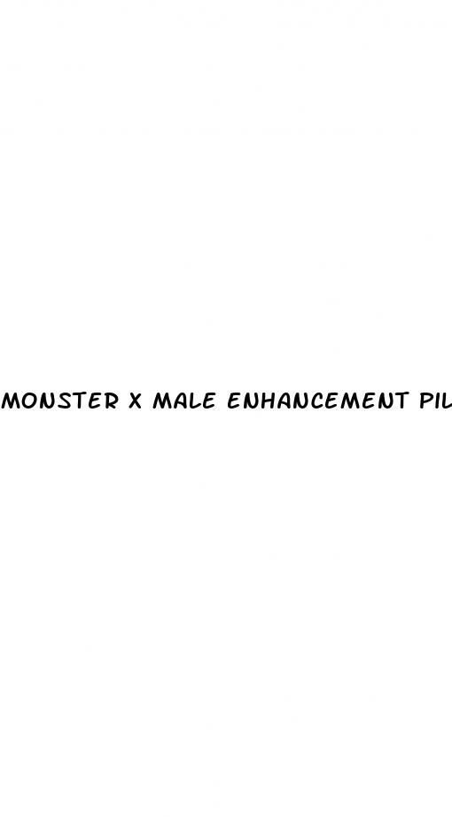 monster x male enhancement pills