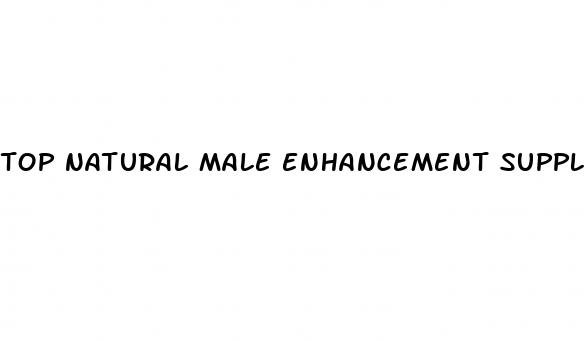 top natural male enhancement supplements