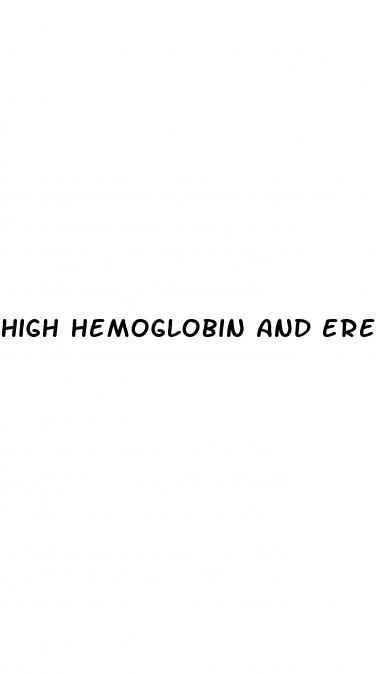 high hemoglobin and erectile dysfunction