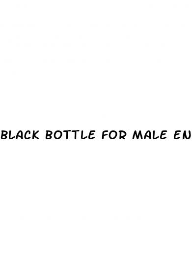 black bottle for male enhancements