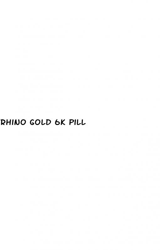 rhino gold 6k pill