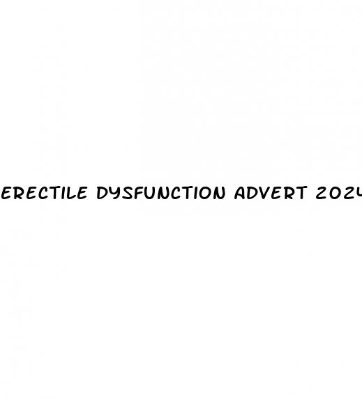 erectile dysfunction advert 2024