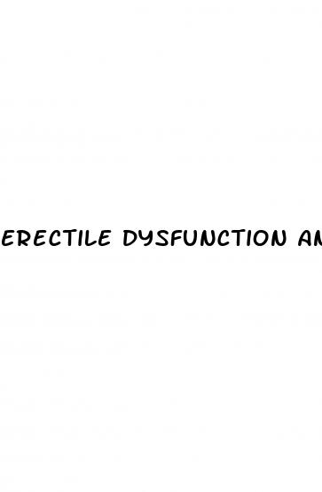 erectile dysfunction and orgasm