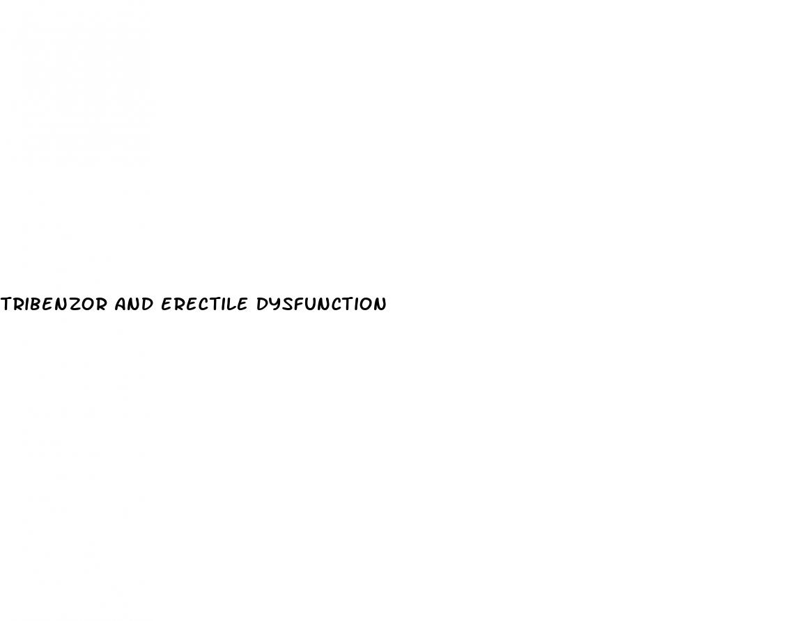 tribenzor and erectile dysfunction