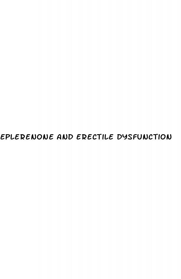eplerenone and erectile dysfunction