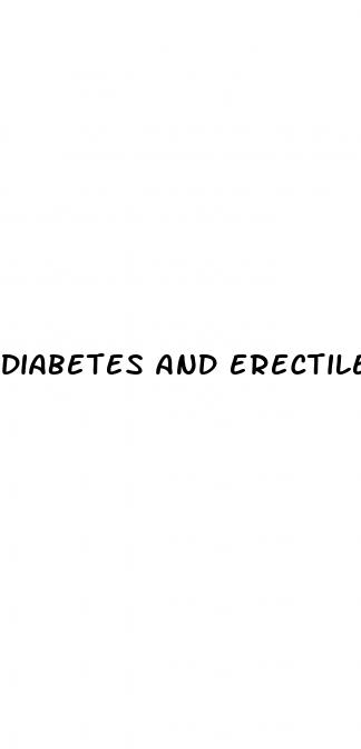 diabetes and erectile dysfunction forum