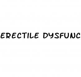 erectile dysfunction prevention