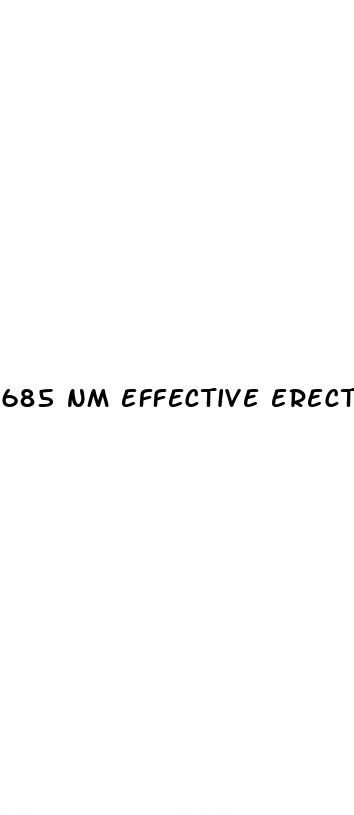685 nm effective erectile dysfunction