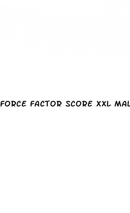 force factor score xxl male enhancement 30 tablets
