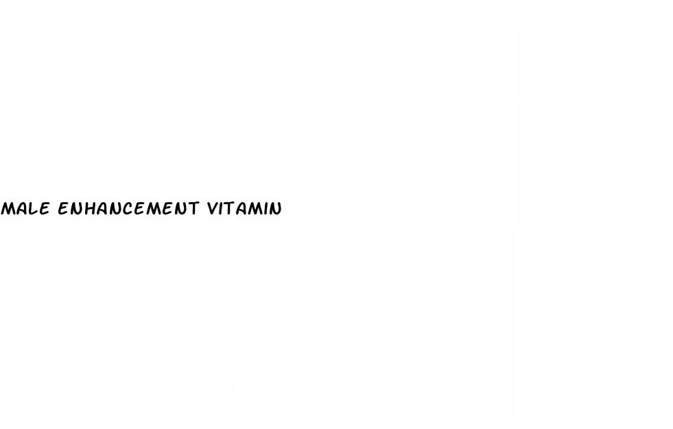 male enhancement vitamin