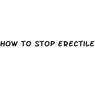 how to stop erectile dysfunction permanently