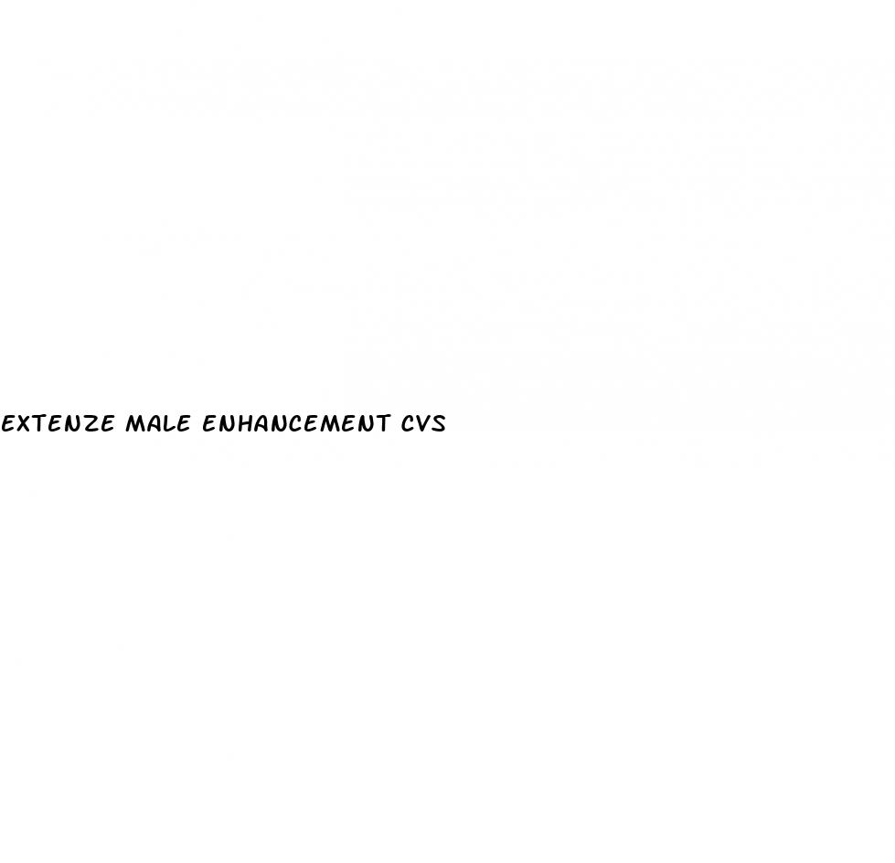 extenze male enhancement cvs