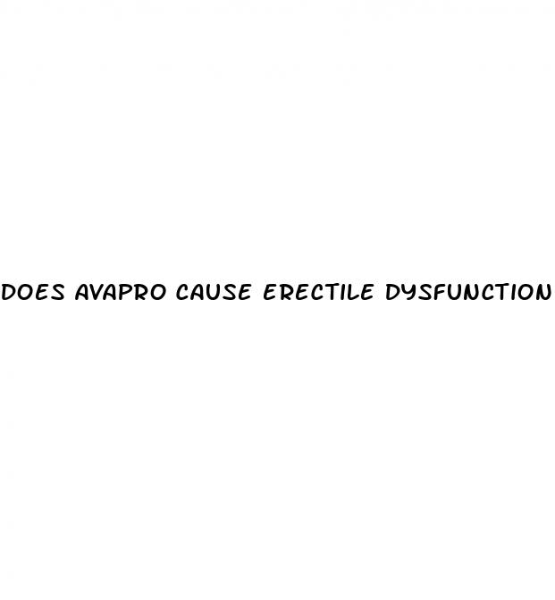 does avapro cause erectile dysfunction