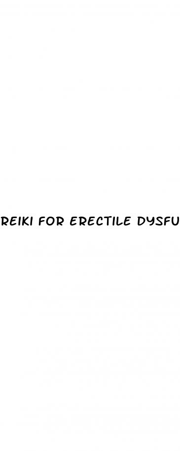 reiki for erectile dysfunction