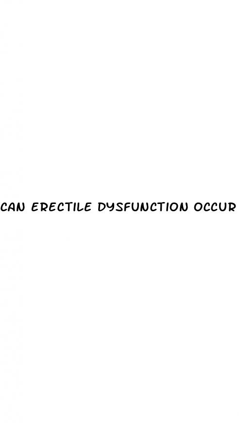 can erectile dysfunction occur suddenly
