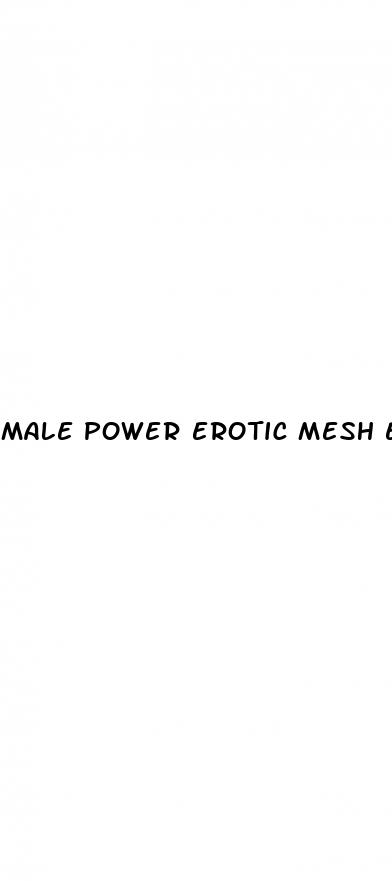 male power erotic mesh enhancement short