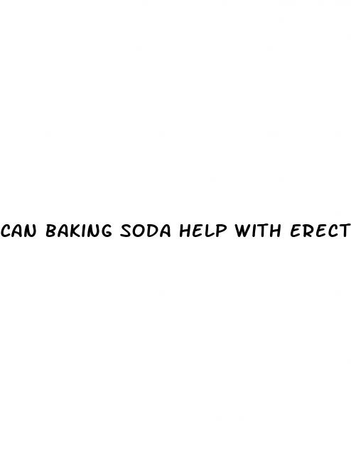 can baking soda help with erectile dysfunction