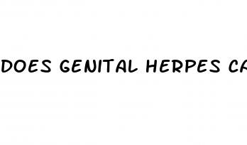 does genital herpes cause erectile dysfunction