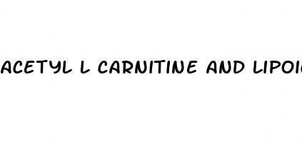 acetyl l carnitine and lipoic acid erectile dysfunction nih