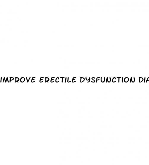 improve erectile dysfunction diabetes
