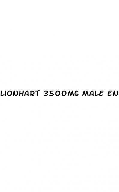 lionhart 3500mg male enhancement