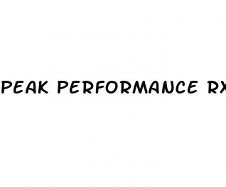 peak performance rx male enhancement reviews