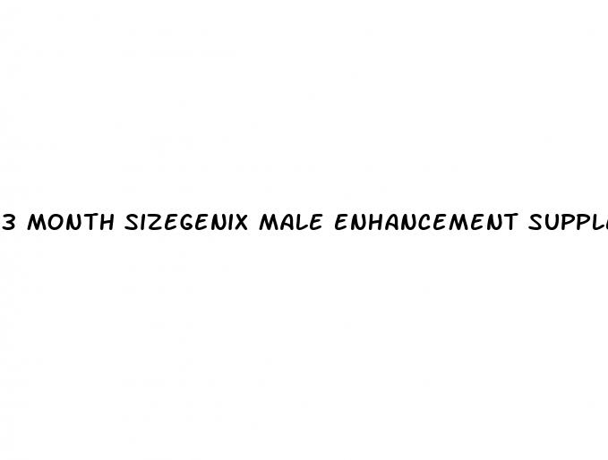 3 month sizegenix male enhancement supplement reviews