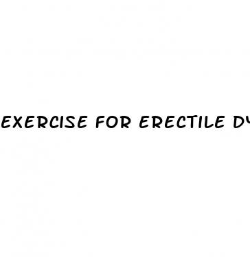 exercise for erectile dysfunction video