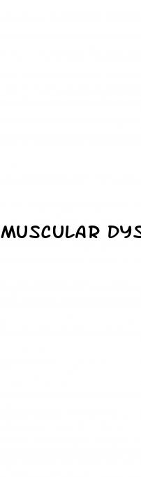 muscular dystrophy erectile dysfunction