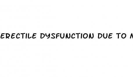 erectile dysfunction due to masterbation