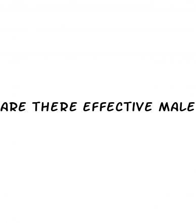 are there effective male enhancement pills