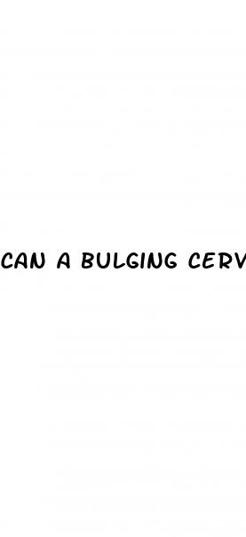 can a bulging cervical disc cause erectile dysfunction