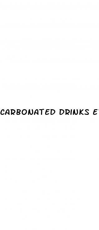 carbonated drinks erectile dysfunction