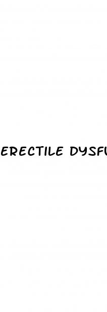 erectile dysfunction in seniors